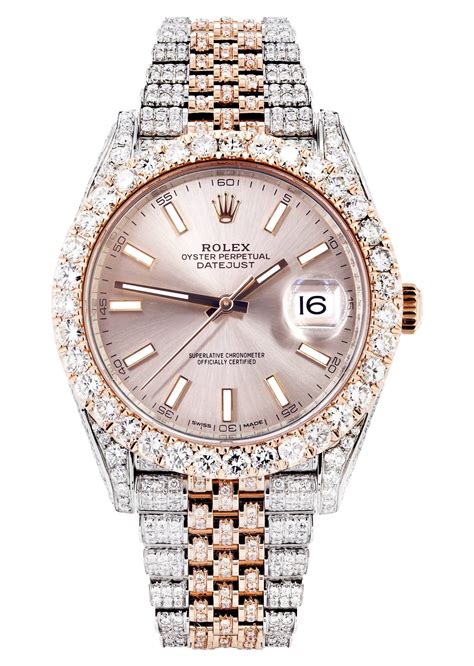 rolex rose gold and black|rose gold rolex with diamonds.